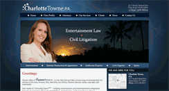 Desktop Screenshot of charlottetownelaw.com